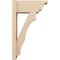 Ekena Millwork 8-in W x 18-in D x 30-in H Balboa Trad Rough Cedar Woodgrain TimberThane Outlooker, Primed Tan OUTUR080X18X30BOA04RCPR - alternate 2